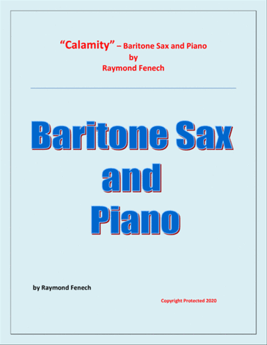 Calamity - For Baritone Sax and Piano