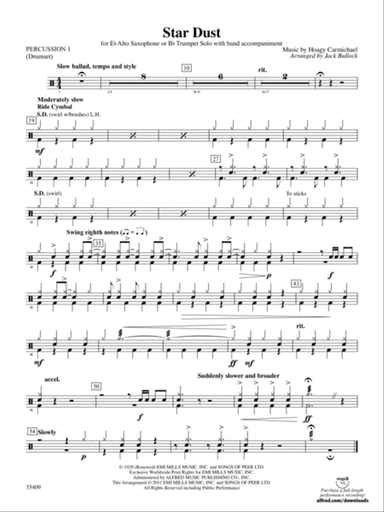 Star Dust: 1st Percussion