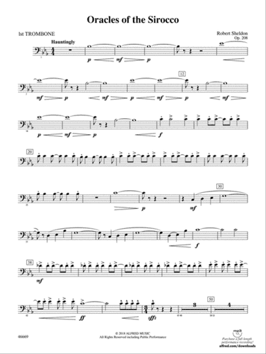 Oracles of the Sirocco: 1st Trombone