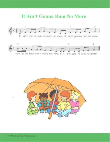 It Ain’t Gonna Rain No More