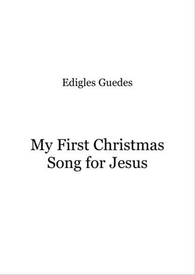 My First Christmas Song for Jesus