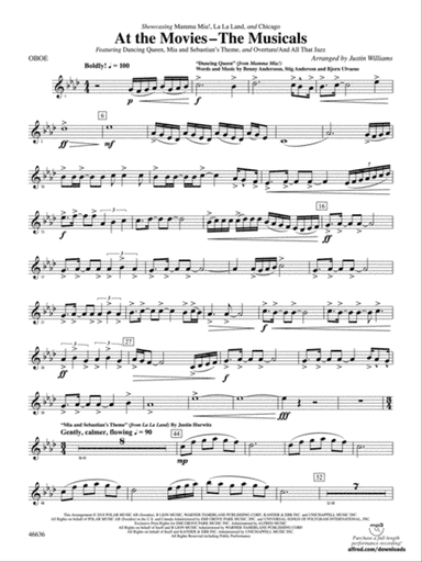 At the Movies---The Musicals: Oboe