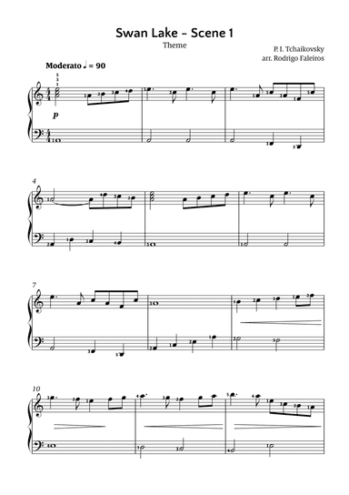 Swan Lake theme Scene 1