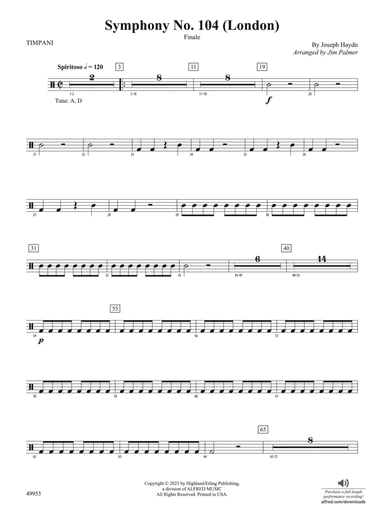 Symphony No. 104 (London): Timpani