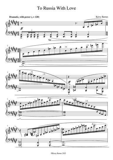 "To Russia With Love"