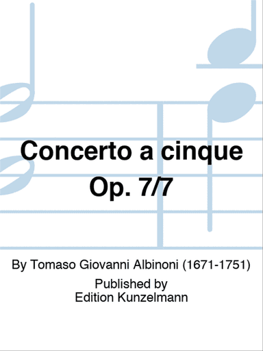 Concerto a cinque Op. 7/7