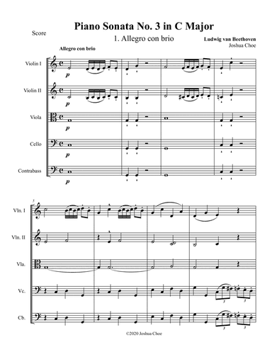 Piano Sonata No. 3, Movement 1