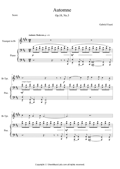 Automne (Op.18, No.3)