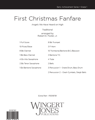 First Christmas Fanfare - Full Score