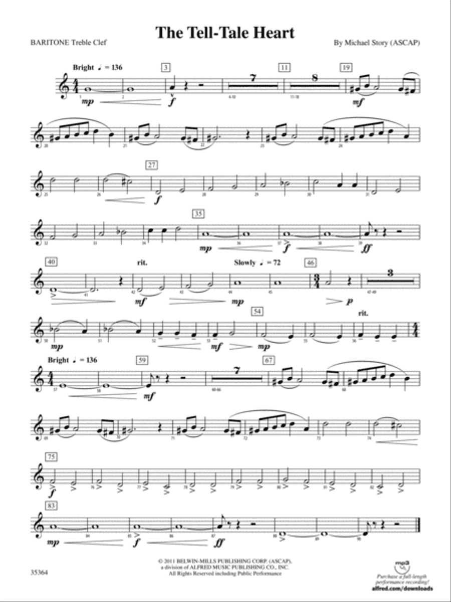 The Tell-Tale Heart: (wp) Baritone T.C.