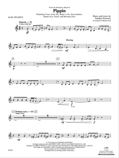 Pippin: 3rd B-flat Trumpet
