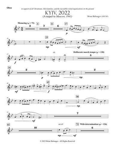 Kyiv, 2022: Oboe