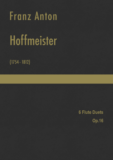 Hoffmeister - 6 Flute Duets, Op.16