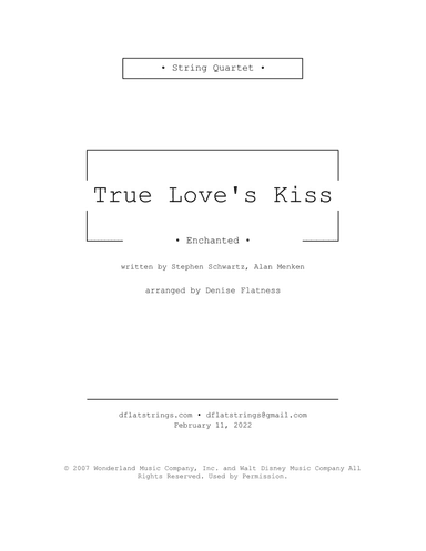 True Love's Kiss