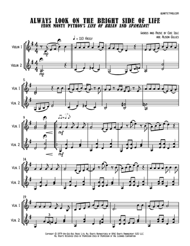 Always Look On The Bright Side Of Life