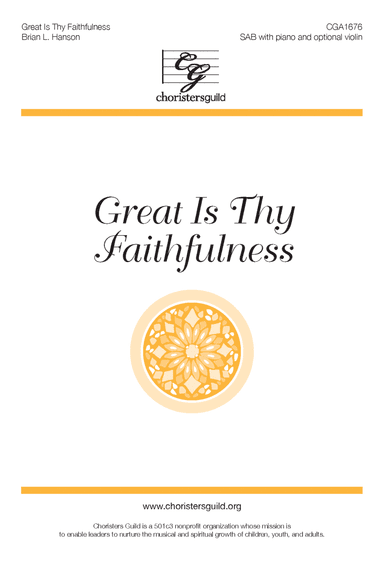 Great is Thy Faithfulness