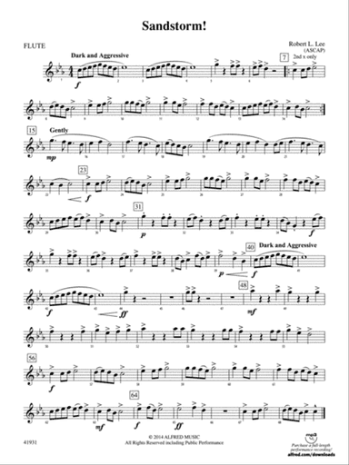 Sandstorm!: Flute