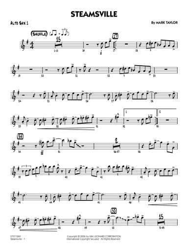 Steamsville - Alto Sax 1