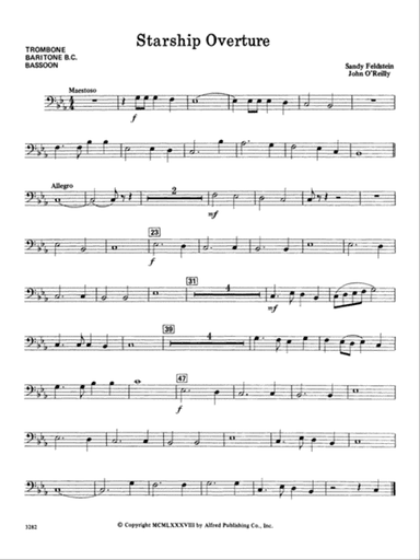 Starship Overture: 1st Trombone