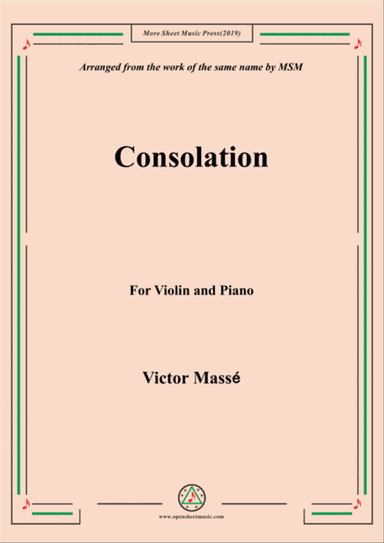 Masse-Consolation, for Violin and Piano