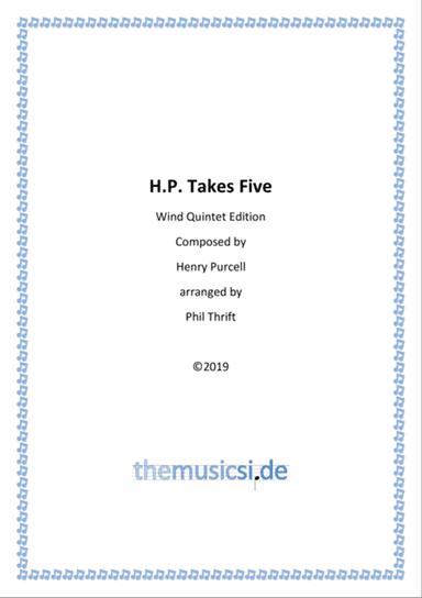 H.P. Takes Five Wind Quintet Edition