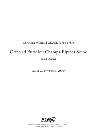 Orfeo ed Euridice - Champs Elysees Scene