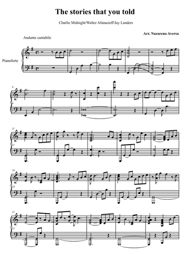 The Stories That You Told