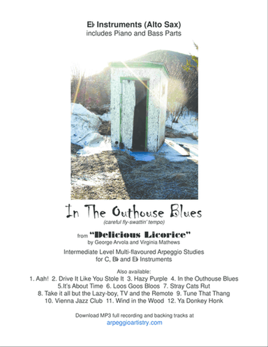 In the Outhouse Blues for alto sax.