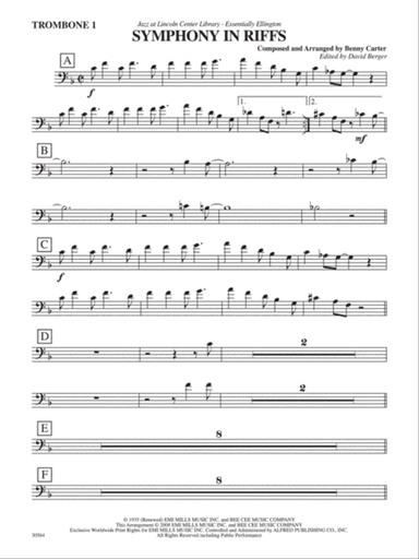 Symphony in Riffs: 1st Trombone