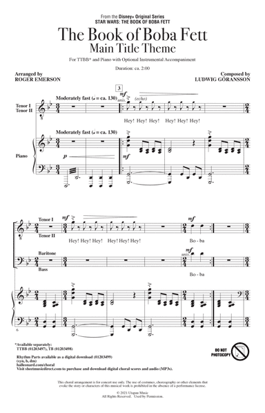 The Book Of Boba Fett Main Title Theme (arr. Roger Emerson)