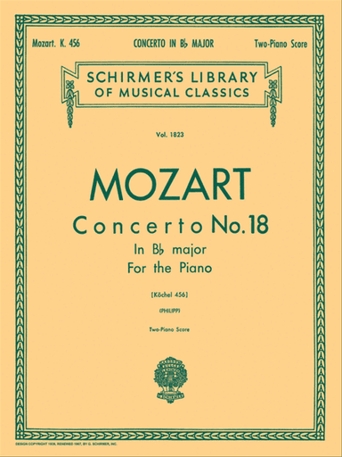 Concerto No. 18 in Bb, K.456