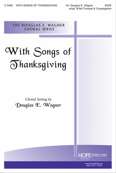 With Songs of Thanksgiving