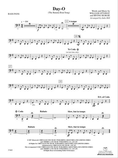 Day-O (The Banana Boat Song): 4th Percussion