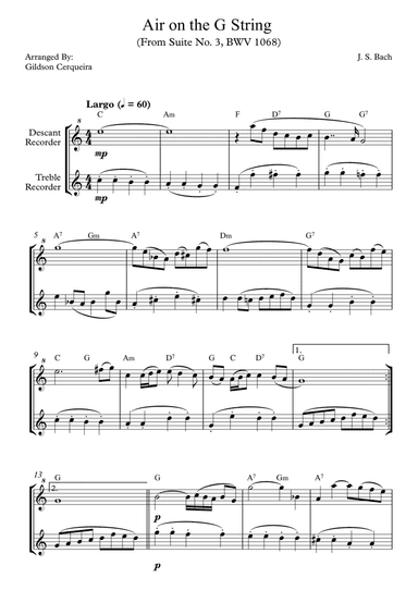 Air on the G String