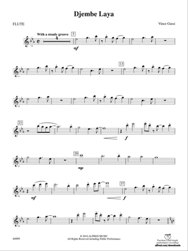 Djembe Laya: Flute