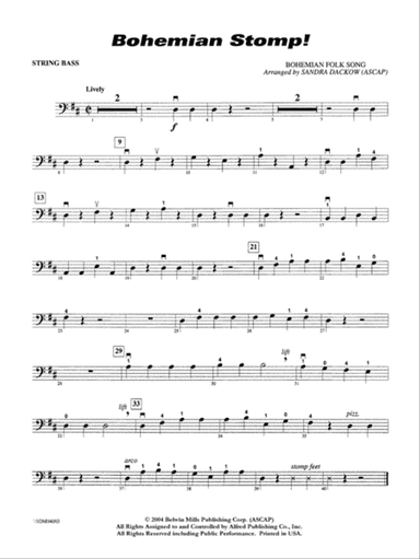 Bohemian Stomp!: String Bass