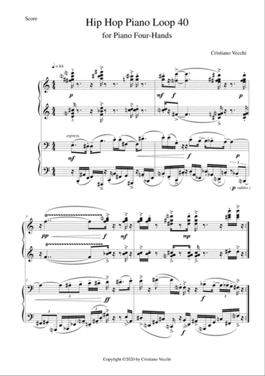 Hip Hop Piano Loop 40