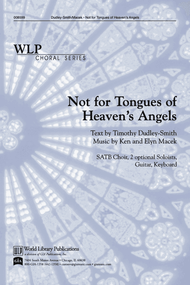 Not for Tongues of Heavens Angels