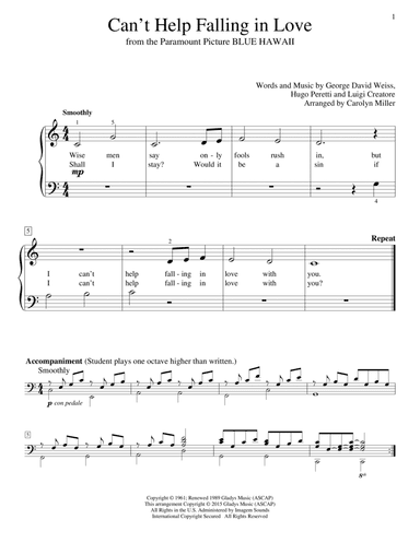 Can't Help Falling In Love