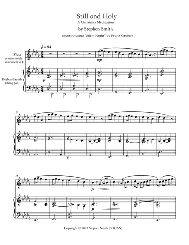 Still and Holy: a Christmas meditation