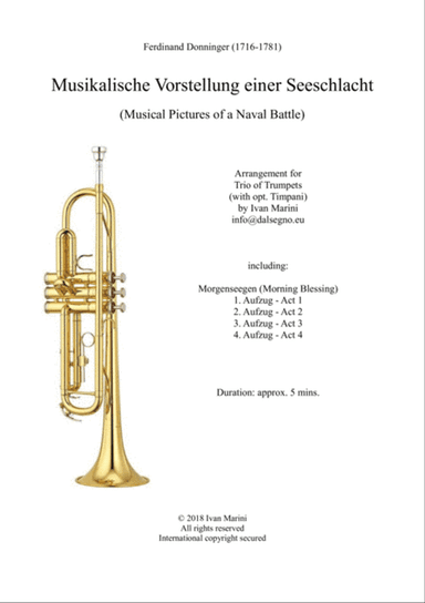 Musikalische Vorstellung einer Seeschlacht (Musical Pictures of a Naval Battle) - F. Donninger