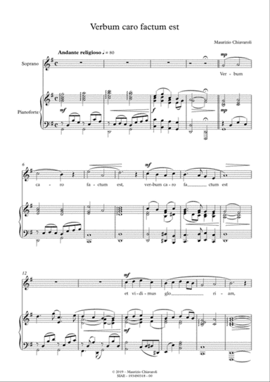 Verbum caro factum est