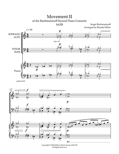 Movement II - Rachmaninoff Second Piano Concerto