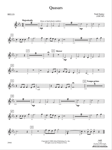Quasars: Bells