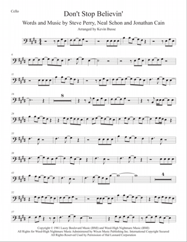 Don't Stop Believin'