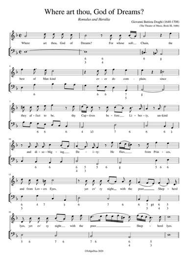 Where art thou God of Dreams