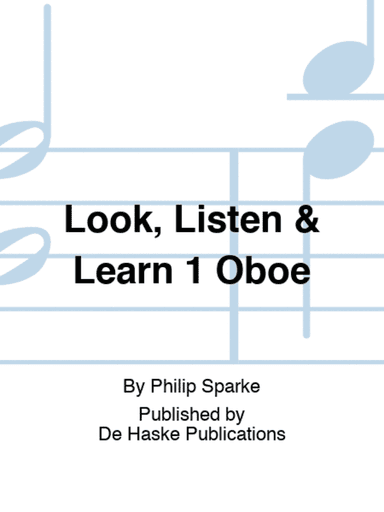 Look, Listen & Learn 1 Oboe