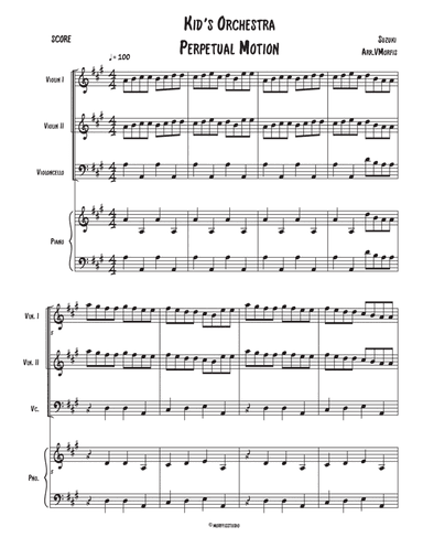 Perpetual Motion - Score Only