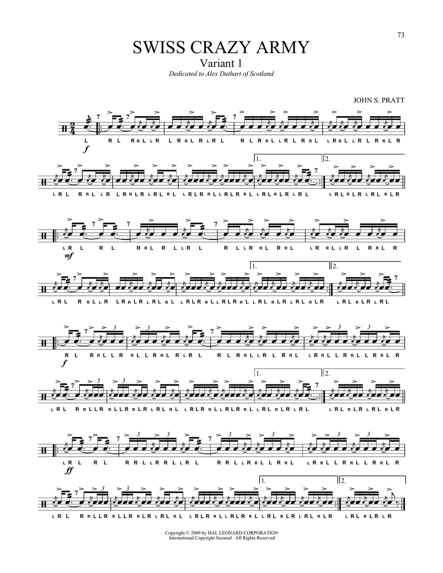 Swiss Crazy Army Variant 1