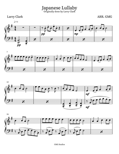 Japanese Lullaby